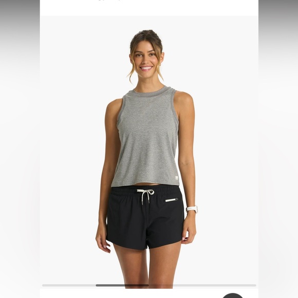 VUORI gray high neck tank size S - Picture 1 of 7